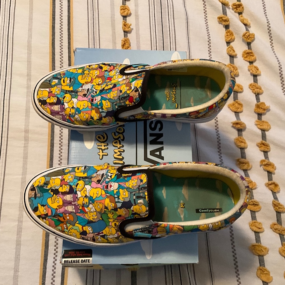 Vans X Simpsons Comfycush Slip-On